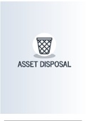 Assest Disposal ieb Notes