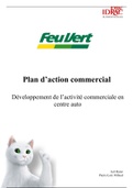 Plan d'action commercial - Feu Vert