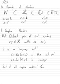 Math 185 Notes