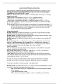 Lecture Notes & Summary Principles of Economics