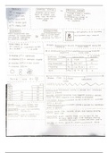 Chemistry Review Sheet