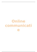 Samenvatting Online Communicatie (powerpoints   marketingfacts jaarboek)
