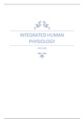 Integrated Human Physiology