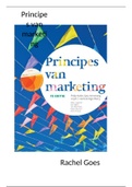 Samenvatting Principes van Marketing, Kotler 7e editie