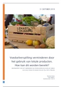 Academic Review lokale producten/good food Van der Valk