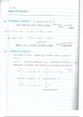 Organic Chemistry - Types of Reactions: Substitution