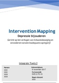 Intervention Mapping | Cijfer: 8,2 | HBO-V | HU | volledige uitwerking