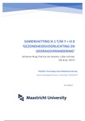 PGZ2022: Complete Samenvatting Brug H.1 t/m 7 + H.9 (Gezondheidsvoorlichting en Gedragsverandering)