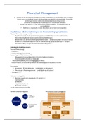 Samenvatting Financieel Management h10, 12, 14, 13, 1, 17