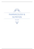 Pharmacology and Nutrition