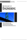 engineering dictionary