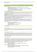 Complete samenvatting Pathofysiologie jaar 2 periode 2 - Voeding en Diëtetiek HAN