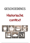 Geschiedenis VWO Historische contexten hoofdstuk 1: De Republiek (1515-1648)