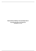 Inleiding in de psychologie: Psychology - Bjorklund & Gray - 8th edition - Hoofdstuk 9 t/m 16