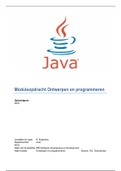 Moduleopdracht Ontwerpen en programmeren Java NCOI Behaald cijfer: 8,5