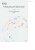 IOP 2601 (2020)Numbers,hypotheses and conclusions: a course in statistics for the social sciences