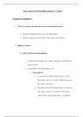 NR 302 Health Assessment Exam 2 Study Guide (Latest): Health Assessment I: Chamberlain College of Nursing