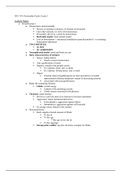 PSY 393 Exam 2 Lecture Notes and Textbook Notes (Ch. 2-4, 6)