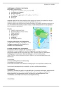 Aardrijkskunde: Domein Zuid-Amerika