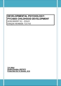 Factors related to the development of prosocial behaviour in early childhood - 78 percent