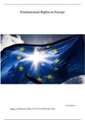 samenvatting Fundamental Rights in Europe
