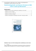 Samenvatting boek Zicht op effectiviteit, versie 2017, H1 t/m H5, gedrags- en opvoedingsproblemen, pre-master Orthopedagogiek SPO/RUG Groningen 2020