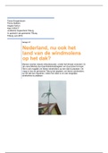Onderzoeksrapport K4 omgevingsrecht Kleine Windmolens op het dak