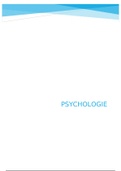 Samenvatting psychologie 