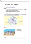 Cellulaire biochemie uitgebreide samenvatting (life sciences)