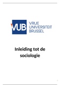 Samenvatting Inleiding tot Sociologie van arbeid en arbeidsverhoudingen 2018/2019