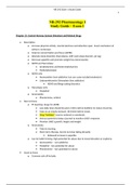 NR 292 STUDY GUIDE EXAM 1 WITH ANSWERS (Latest 2020)