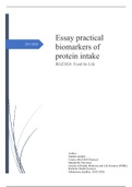 BGZ2024 Essay Practical Biomarkers of protein intake