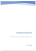 Micro- en macronutriënten 