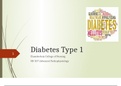 NR 507 Week 6 Assignment, Recorded Disease  Process PPT DIABETES
