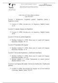 Lingüística General (1.er de Traducción e Interpretación)