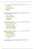 PSYC 305 Midterm Exam and PSYC 305 Final Exam (Latest) MCQ: DeVry University, Chicago(Verified answers, Already Graded A)