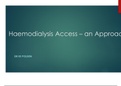 Haemodialysis Access