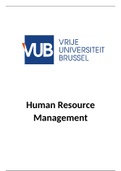 Samenvatting Human Resource Management 2019-2020