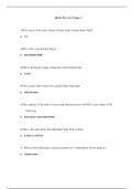 Chamberlain College of Nursing: BIOS 252 A& P II Quiz 3 (Latest 2020): 