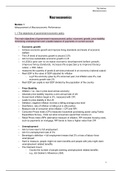 Macroeconomics A-level full notes following AQA Specification