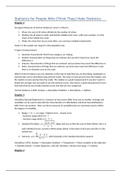 Summary Quantitative Methods Book Salkind (FSWSB-1041)