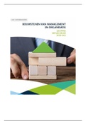 Bouwstenen van management en organisatie *Uitgebreide Samenvatting* ( Derk-Jan Eppink, G.P. Melker
