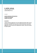 LADLANA assignment 02 for 2020