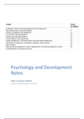 Developmental Psychology Notes