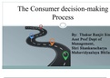 Consumer Decision making Process