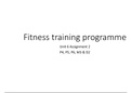 Public Services - Fitness Testing and Training P4 P5 P6 M3 D2