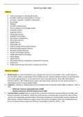 NR 599 Final Exam Study Guide with Midterm, Midterm Feedback and some MCQ & Answer (Latest): Chamberlain College Of Nursing(Ultimate Guide to score A)