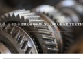 13–8 The Forming of Gear Teeth