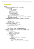 ONCOLOGY STUDY GUIDE-Exam