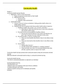 ATI Community Health Proctored Exam Study Guide ( Ch 1 – Ch 7) and PRACTICE Questions with Answers (Latest 2020)